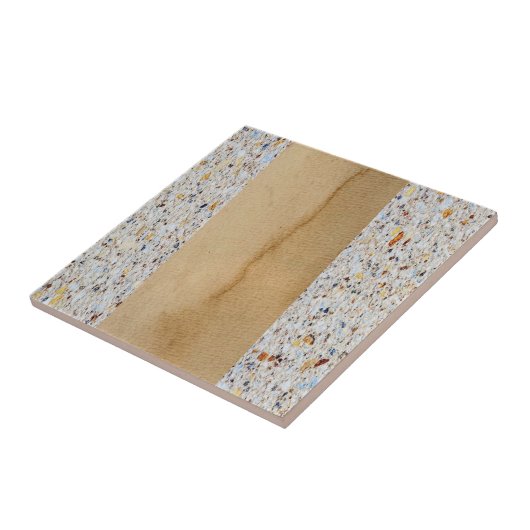 Keramik Tile Beige Muster Fliese (Seite)