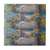 Keramik Tile Blue Fliese (Vorderseite)