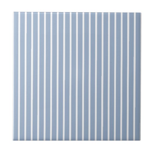 Keramik Tile Blue Strip Fliese (Vorderseite)