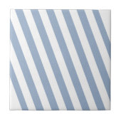Keramik Tile Blue Strip Fliese (Vorderseite)