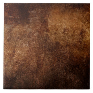 Keramik Tile - Brauner Rost - texturierte Tile Fliese