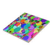 Keramik Tile Bright farbige Kreise Fliese (Seite)