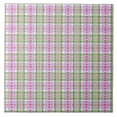 Keramik Tile - Candy Strick Kariert für Phlox Fliese (Vorderseite)