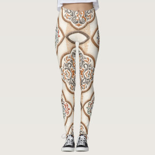 Keramik Tile: Dekoration der Kunstmauer Leggings