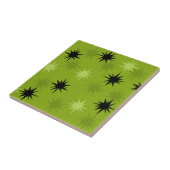 Keramik-Tile der atomaren grünen Sternexplosionen Fliese (Seite)