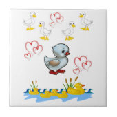 Keramik Tile Duck Fliese (Vorderseite)