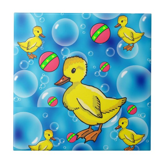 Keramik Tile Duck Fliese (Vorderseite)