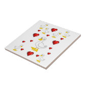 Keramik Tile Duck Fliese (Seite)