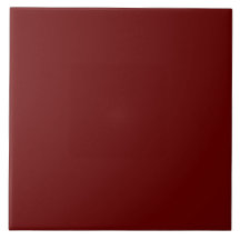 Keramik Tile - Dunkelrote Farbe - dekorative Tile