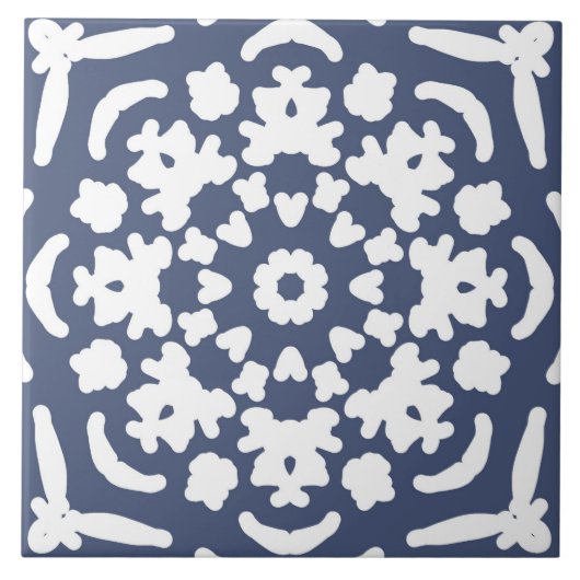 Keramik Tile, ein elegantes, grau-weißes Design Ce Fliese (Vorderseite)