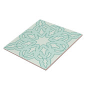 Keramik Tile, Ein elegantes, grünes Classic Design Fliese (Seite)