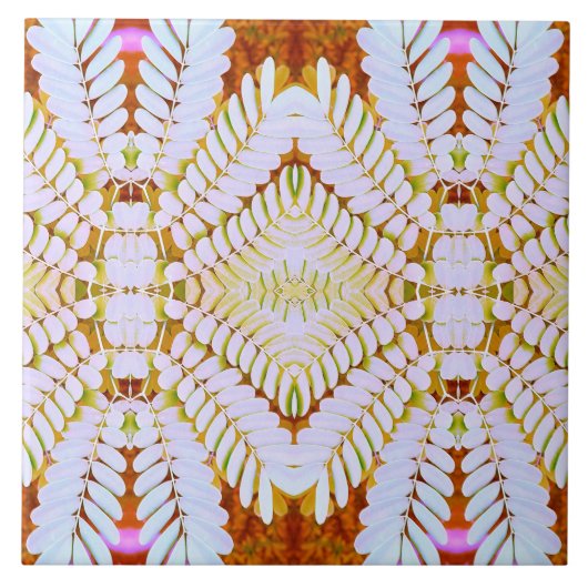 Keramik Tile, ein elegantes, klassisches Blumendes Fliese (Vorderseite)