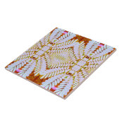 Keramik Tile, ein elegantes, klassisches Blumendes Fliese (Seite)