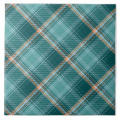 Keramik Tile Eire Kariert Fliese (Vorderseite)