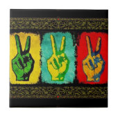 Keramik TIle Fliese (Vorderseite)