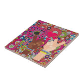 Keramik TIle Fliese (Seite)