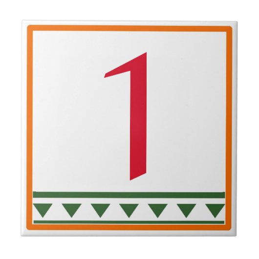 Keramik Tile Fliese (Vorderseite)