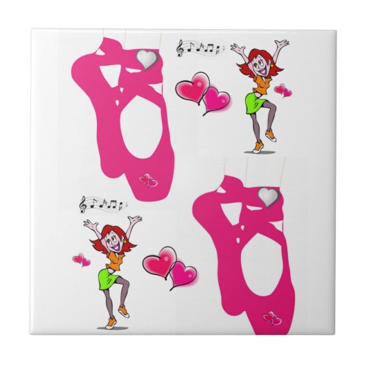 Keramik Tile Fliese (Vorderseite)