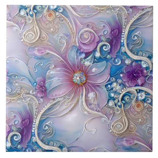 Keramik Tile Fliese (Vorderseite)