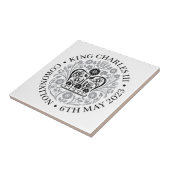 Keramik Tile for 2023 Coronation - Black Fliese (Seite)