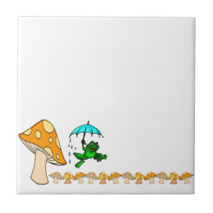 Keramik Tile Froschmuck Frog Ribbit Fliese