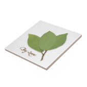 Keramik-Tile für Bay-Blätter Fliese (Seite)