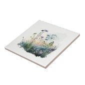 Keramik -Tile für Blume im Naturstil Fliese (Seite)