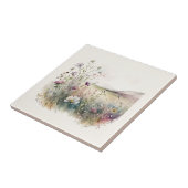 Keramik -Tile für Blume im Naturstil Fliese (Seite)