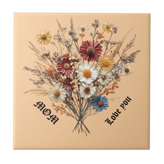 Keramik Tile für die Mama Fliese (Vorderseite)