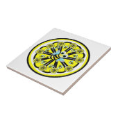Keramik Tile Gelbe Lemon Hummel Fliese (Seite)