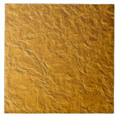 Keramik Tile - Gold Leaf texturiert Fliese (Vorderseite)