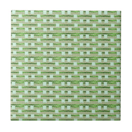 Keramik Tile Green Fliese (Vorderseite)