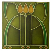 Keramik Tile - Grenze Drei Schatzsuchen, um die Re Fliese (Vorderseite)