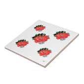 Keramik Tile: Hawaiianische Exotische Blume Fliese (Seite)