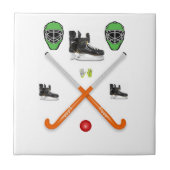 Keramik Tile Hockey Fliese (Vorderseite)