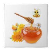 Keramik Tile Honey Bee Fliese (Vorderseite)