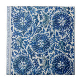 Keramik Tile Hübsche antike chinesische Muster Blu Fliese (Vorderseite)