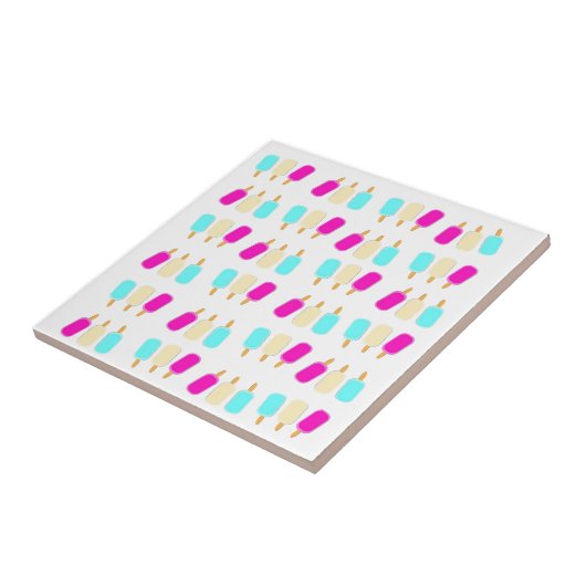 Keramik Tile Ice Creme Fliese (Seite)