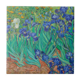 KERAMIK TILE "IRISES" VON VINCENT Van Gogh Fliese