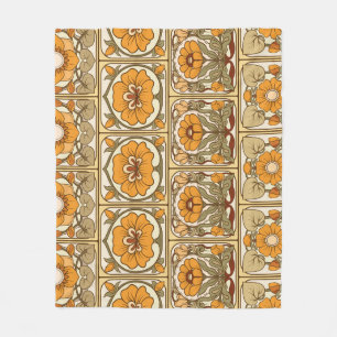 Keramik Tile: Jugendstil. Fleecedecke