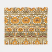 Keramik Tile: Jugendstil. Fleecedecke (Vorderseite (Horizontal))