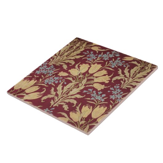 Keramik Tile - Jugendstil-Reproduktion Fliese (Seite)