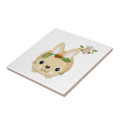 Keramik Tile Kaninchen Fliese (Seite)