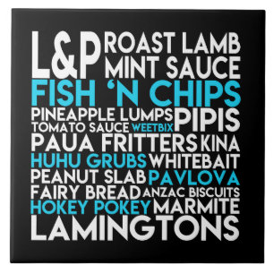 Keramik Tile Kiwiana Wine Art Fliese