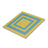 Keramik Tile: Ländkleidung, Polka Dots Fliese (Seite)