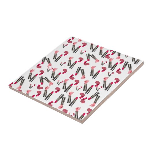 Keramik Tile Lipstick-Makeup Fliese (Seite)