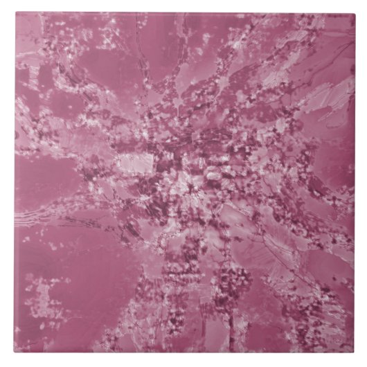 Keramik-Tile mit flüssigen Farben Fliese (Vorderseite)