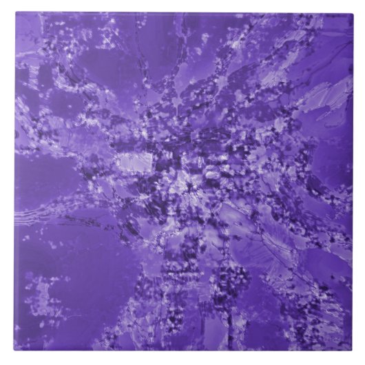 Keramik-Tile mit flüssigen Farben Fliese (Vorderseite)