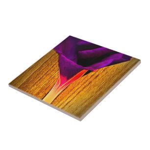 Keramik Tile mit Hübscher Blume Fliese