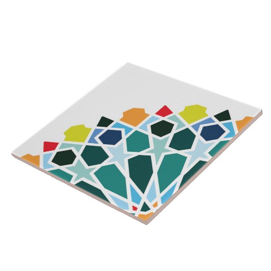 Keramik Tile mit marokkanischer Fliesen (Seite)